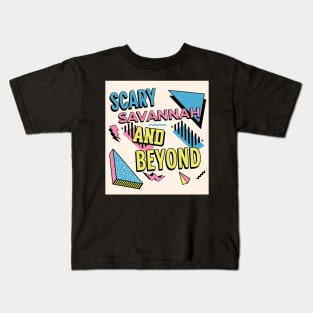 Scary Savannah 90s throwback Kids T-Shirt